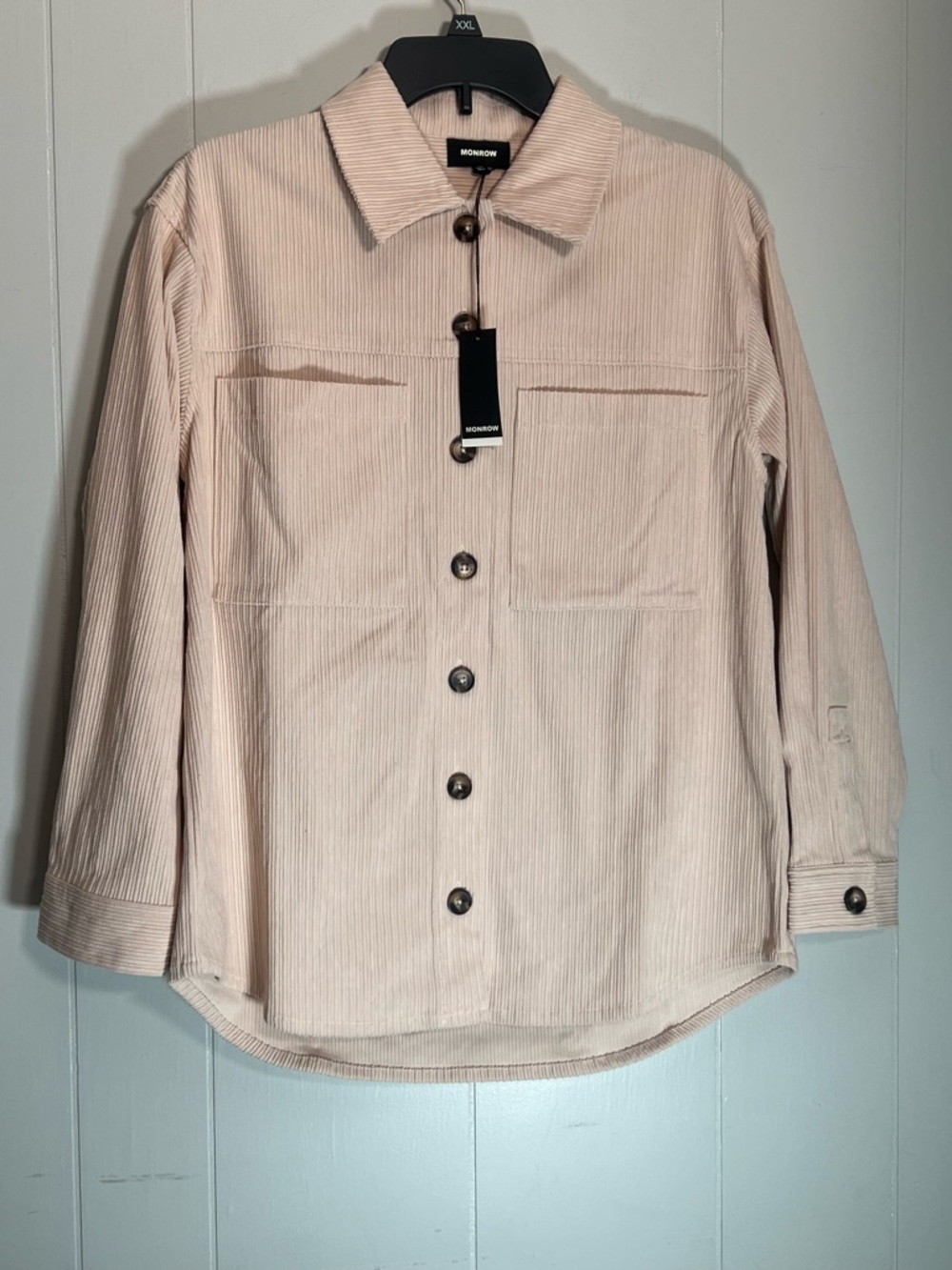 Monrow Corduroy Shacket - Picture 8 of 9
